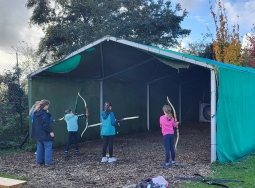 Henley Fort archery in Guildford