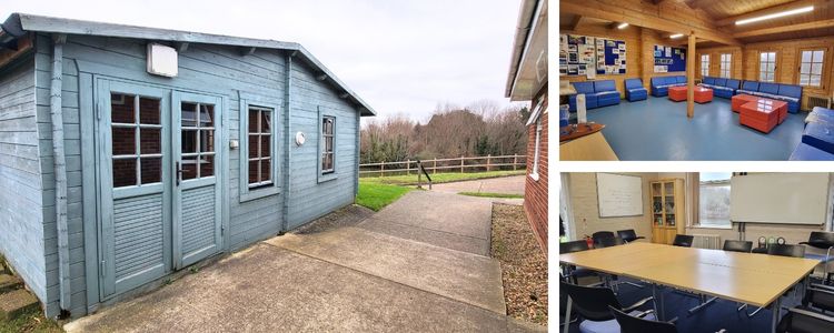 Meeting spaces at Thames Young Mariners the two different rooms layouts