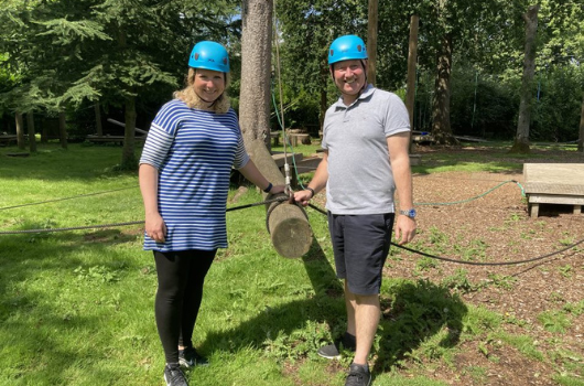 Councillors visiting High Ashurst