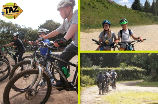 mountain biking course children holiday activities surrey